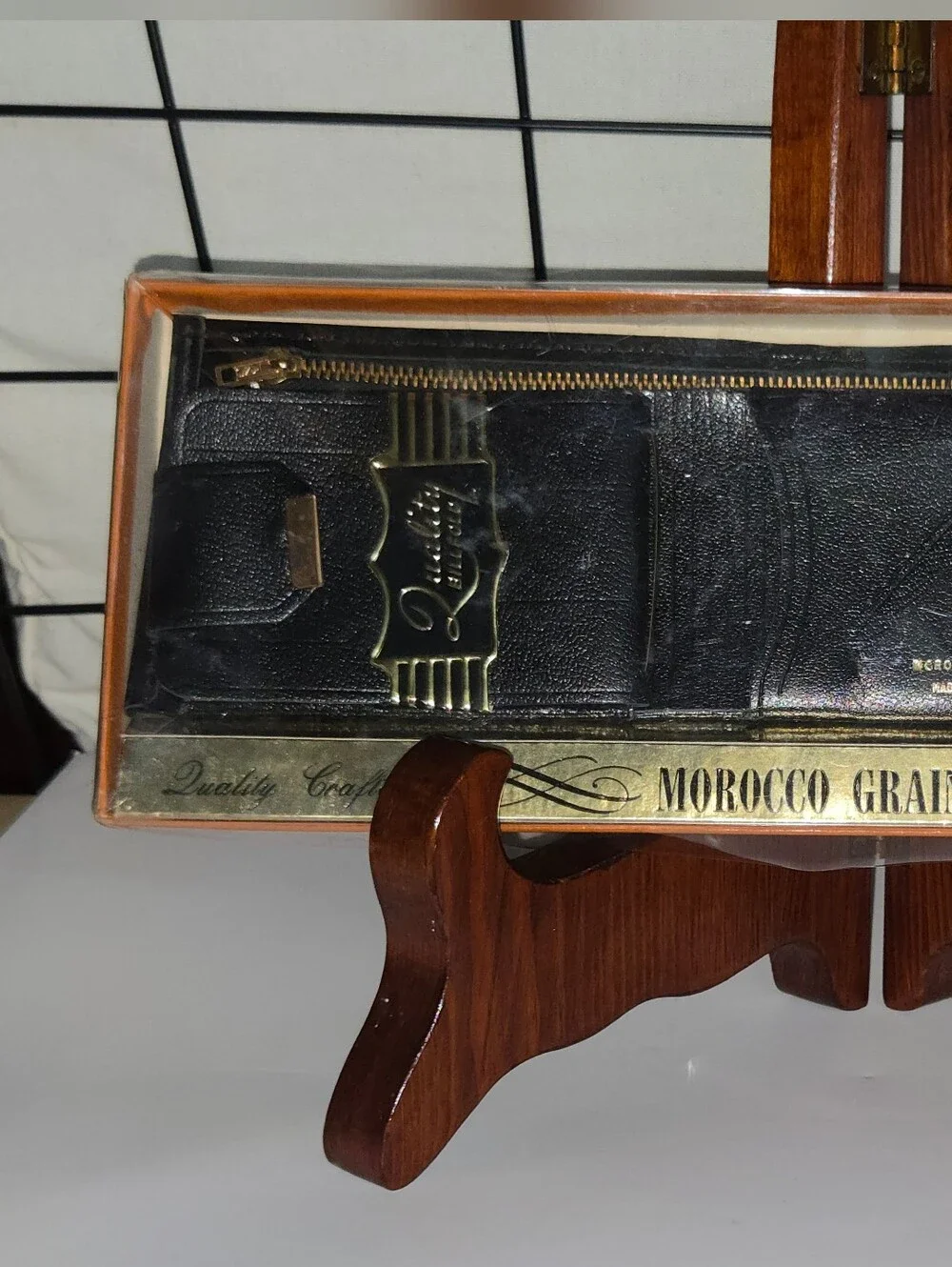 Vintage Don Lualdo Leather Wallet Set